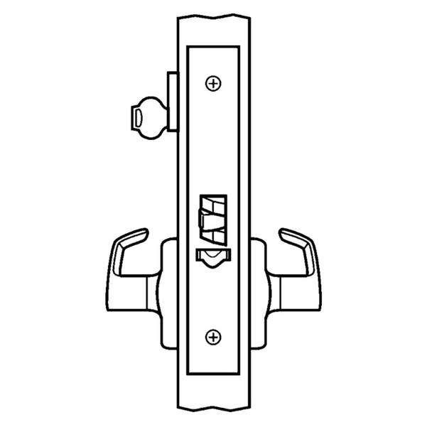 Corbin Russwin ML2055 NSN 626 LC Classroom Mortise Lock