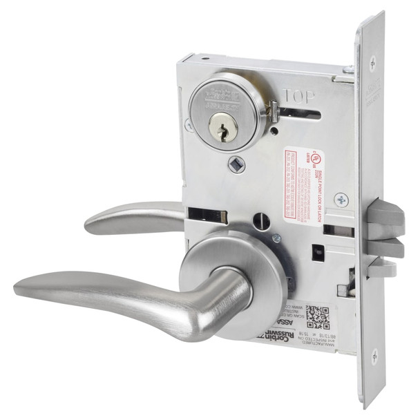 Corbin Russwin ML2052 DSA 626 RH Classroom Intruder Mortise Lock