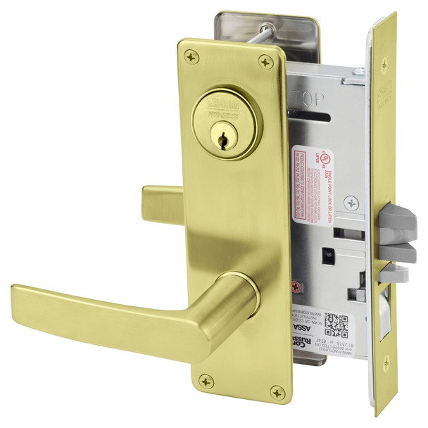 Corbin Russwin ML2051 ASN 606 Entrance / Office Mortise Lock