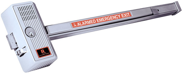 Alarm Lock 710x28 Sirenlock 33" Push Bar Rim Exit Device