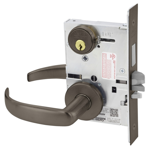 Corbin Russwin ML2029 PSA 613 Hotel / Motel Mortise Lock