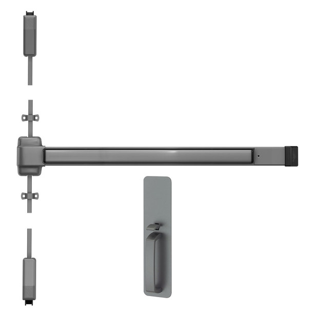 2227TP 3 689 Von Duprin Surface Vertical Rod Exit Devices