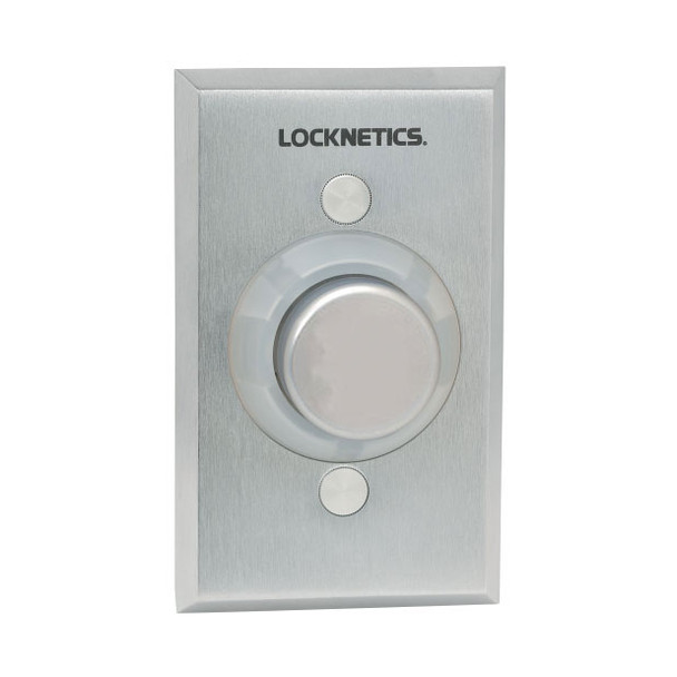 Locknetics by Schlage 621AL AA Heavy Duty Exit Pushbutton