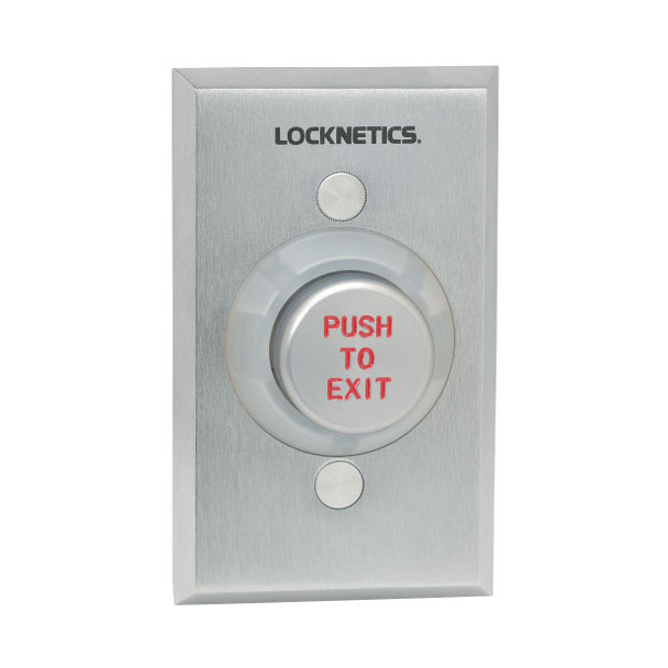 Locknetics by Schlage 621AL-EX-DP Heavy Duty Exit Pushbutton