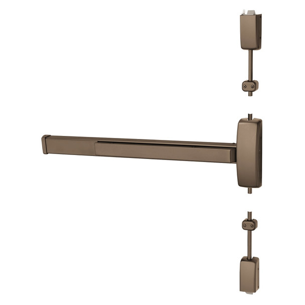 Sargent 194356-8773F LHR 10B Surface Vertical Rod Exit Device