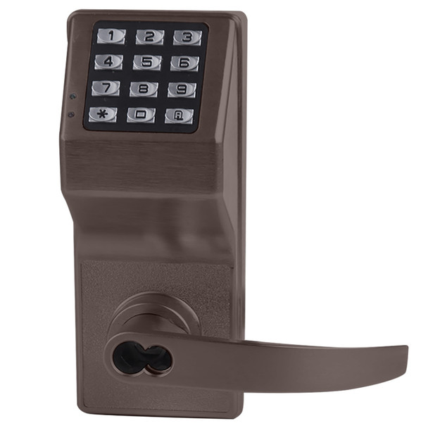 DL2775WIC-S US10B Alarm Lock Cylindrical Lock with Keypad Trim