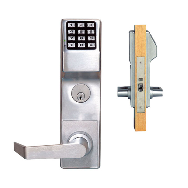 DL2700DBR US26D Alarm Lock Pushbutton/Keypad Cylindrical Locks