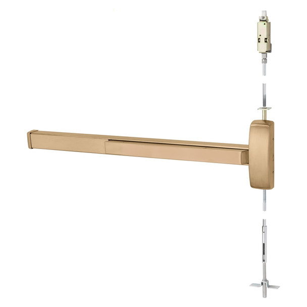 Sargent 1956-MD8615G RHR 10 Concealed Vertical Rod Exit Device