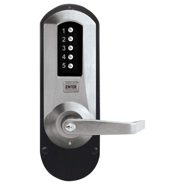 Kaba Simplex 5010XSWL-26D-41 Mechanical Pushbutton Lever Lock W/ Key Override