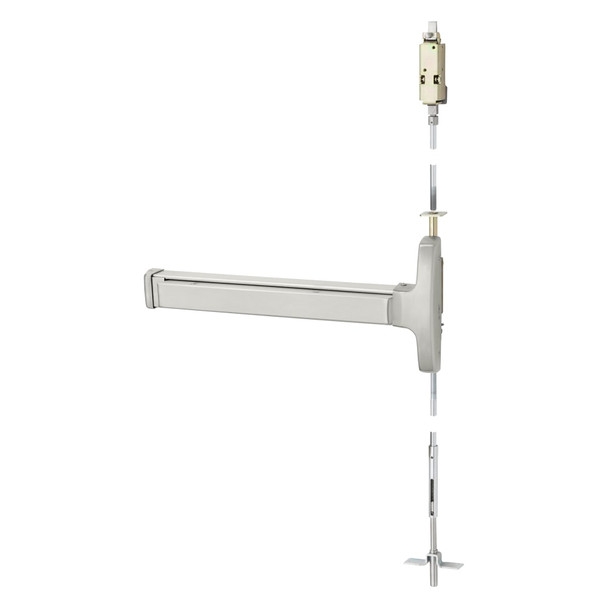 Sargent 194356-AD8440E RHR 32D Narrow Stile Concealed Vertical Rod Exit Device