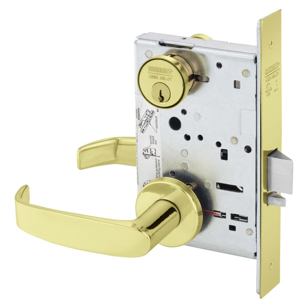Sargent 8259 LNL 3 Grade 1 Mortise Lock