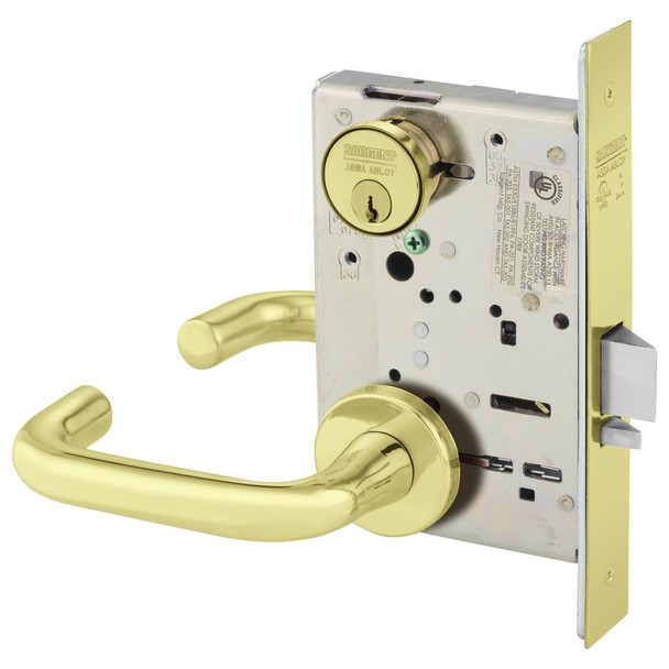 Sargent 8204 LNJ 3 Grade 1 Mortise Lock