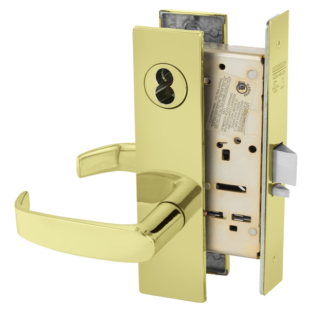 Sargent 60-8204 LE1L 3 Grade 1 Mortise Lock