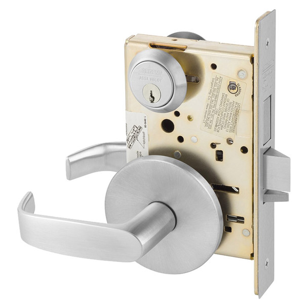 Sargent 8241 LL 26D Grade 1 Mortise Lock