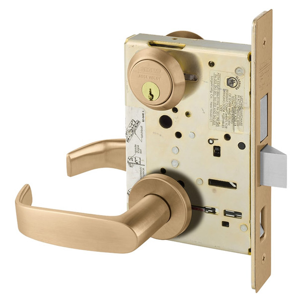 Sargent 8246 LNL 10 Grade 1 Mortise Lock
