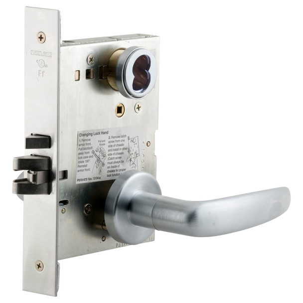 Schlage L9092EUB 07A 626 RX Electrified Mortise Lock