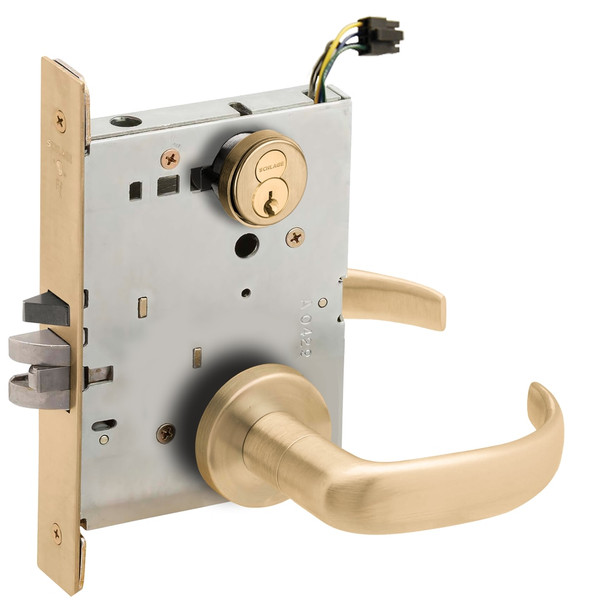 Schlage L9092EUR 17A 606 RX Electrified Mortise Lock