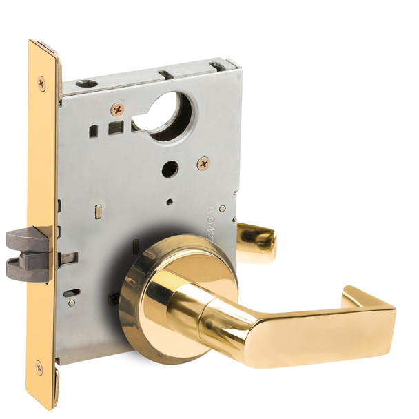 Schlage L9010 06C 605 Grade 1 Mortise Lock