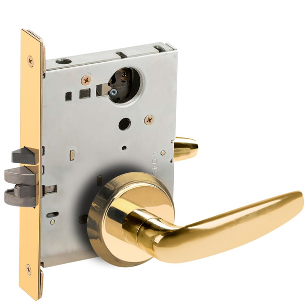 Schlage L9080L 07C 605 Grade 1 Mortise Lock