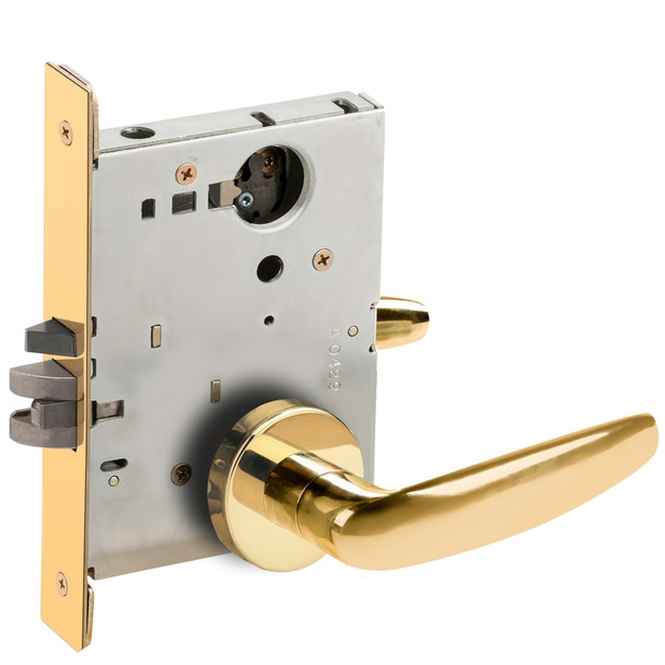 Schlage L9080L 07A 605 Grade 1 Mortise Lock