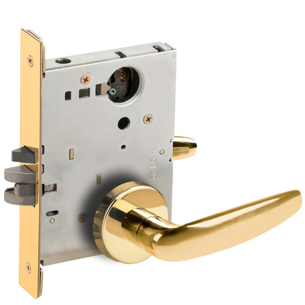 Schlage L9070L 07B 605 Grade 1 Mortise Lock