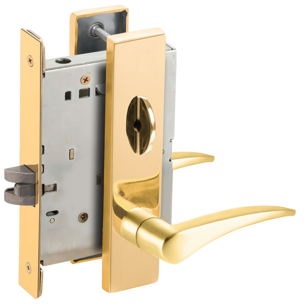 Schlage L9040 12L 605 RH Grade 1 Mortise Lock