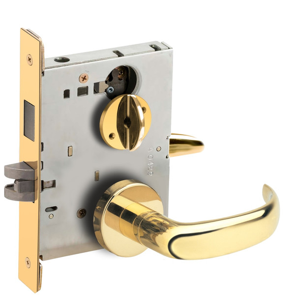 Schlage L9444 17A 605 Grade 1 Mortise Lock