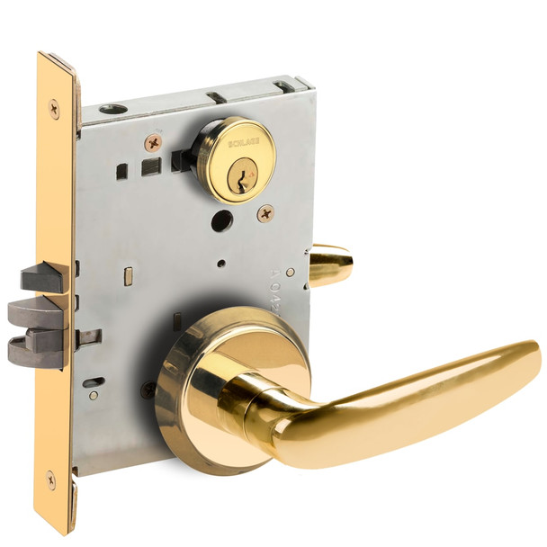 Schlage L9080P 07C 605 Grade 1 Mortise Lock
