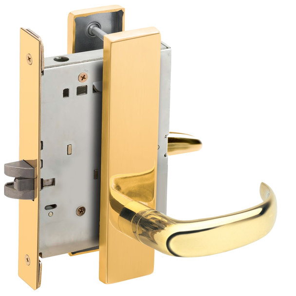 Schlage L9010 17L 605 RX Grade 1 Mortise Lock