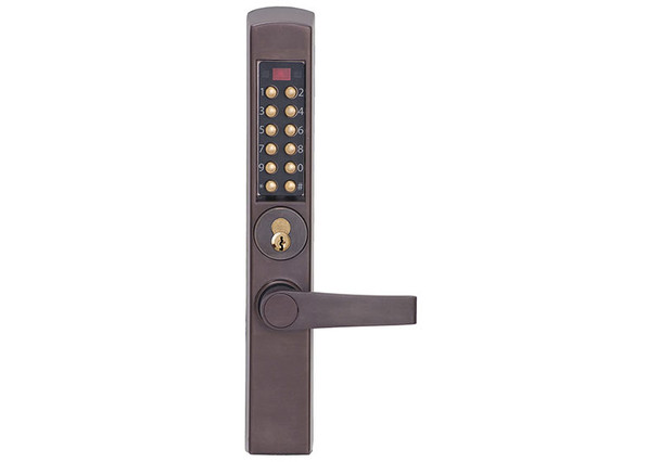 E3066BNL-RU-744-41 DormaKaba Narrow Stile Mortise Keypad Trim