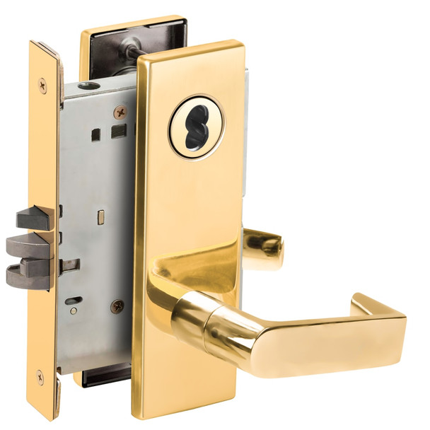 Schlage L9080J 06N 605 Grade 1 Mortise Lock