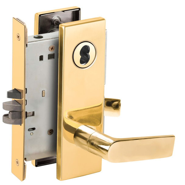 Schlage L9080J 01N 605 Grade 1 Mortise Lock