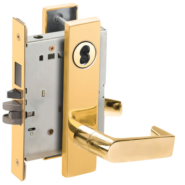 Schlage L9453B 06L 605 Grade 1 Mortise Lock