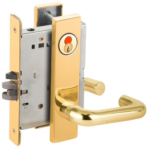 Schlage L9070T 03L 605 Grade 1 Mortise Lock