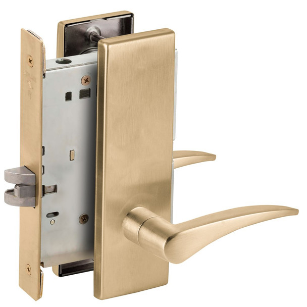 Schlage L9010 12N 606 LH Grade 1 Mortise Lock