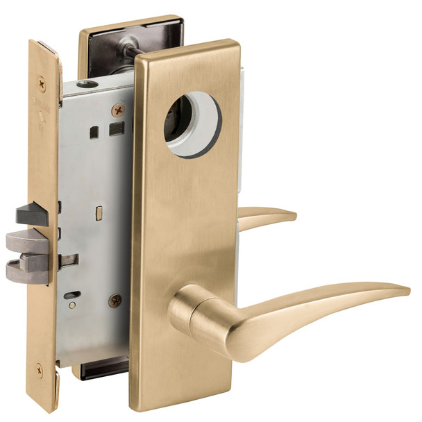 Schlage L9070L 12N 606 RH Grade 1 Mortise Lock