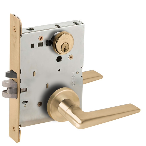 Schlage L9080P 05A 606 Grade 1 Mortise Lock