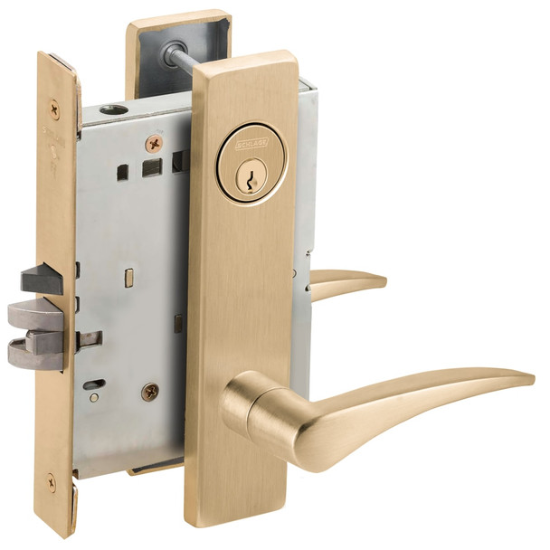 Schlage L9050P 12L 606 RH Grade 1 Mortise Lock