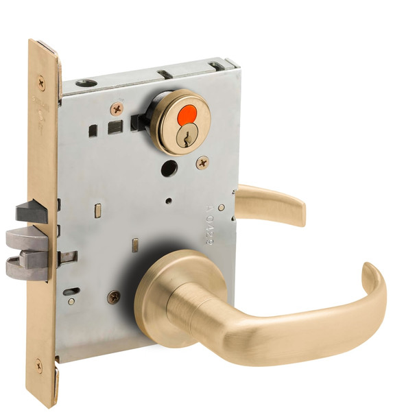 Schlage L9080T 17A 606 Grade 1 Mortise Lock