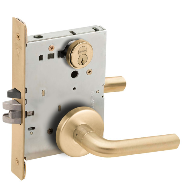 Schlage L9070R 02B 606 Grade 1 Mortise Lock