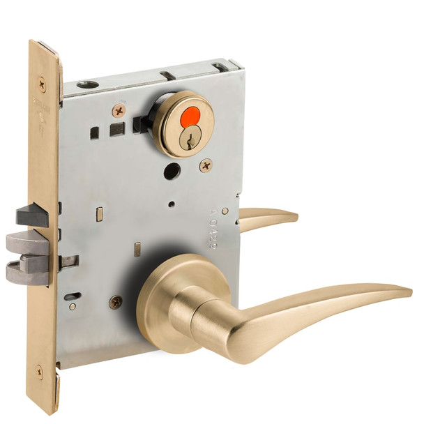 Schlage L9050T 12A 606 LH Grade 1 Mortise Lock