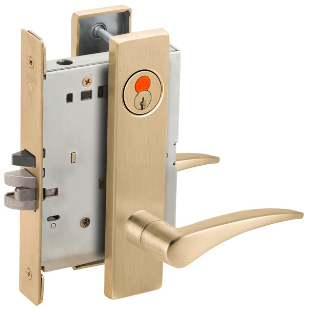 Schlage L9070T 12L 606 RH Grade 1 Mortise Lock