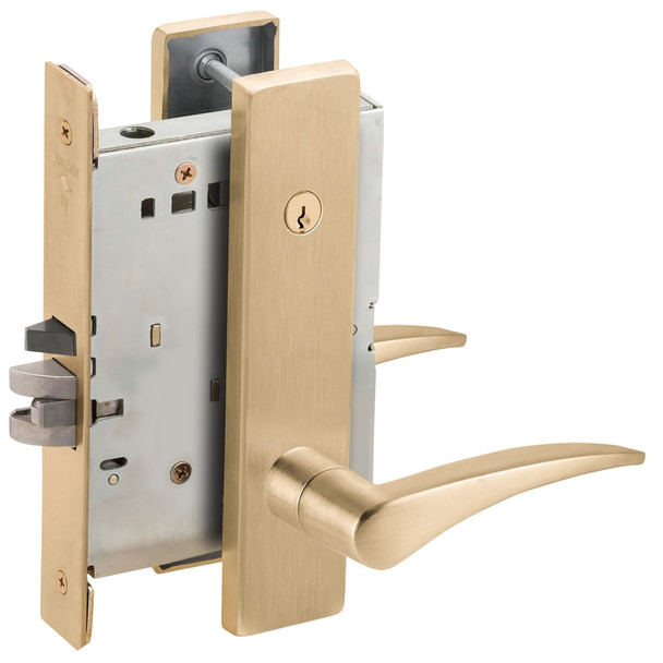 Schlage L9056C 12L 606 LH Grade 1 Mortise Lock