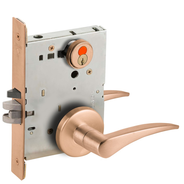 Schlage L9080H 12B 612 LH Grade 1 Mortise Lock