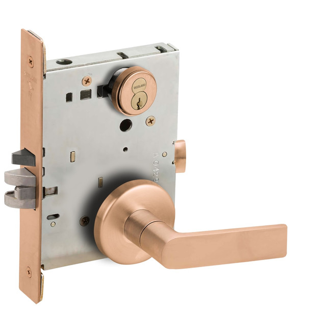 Schlage L9056R 01B 612 Grade 1 Mortise Lock