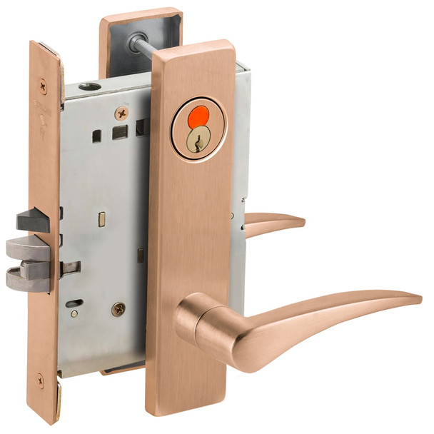 Schlage L9080H 12L 612 LH Grade 1 Mortise Lock