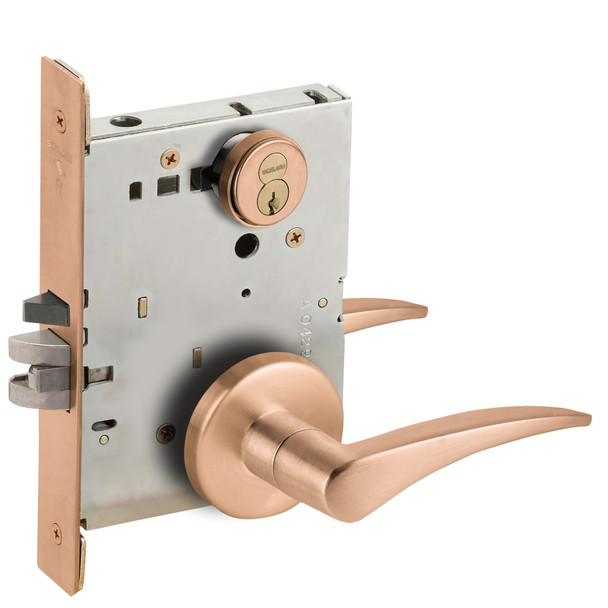 Schlage L9080R 12B 612 RH Grade 1 Mortise Lock