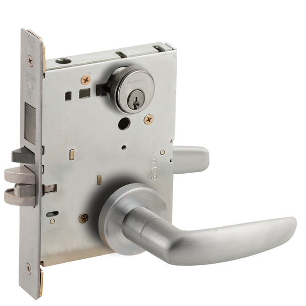 Schlage L9485P 07A 626 LH Grade 1 Mortise Lock