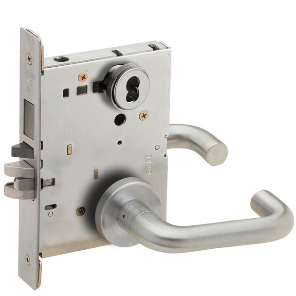 Schlage L9480B 03A 626 Grade 1 Mortise Lock
