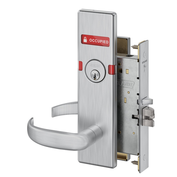 Schlage L9050P 17N 626 OS-OCC Grade 1 Mortise Lock
